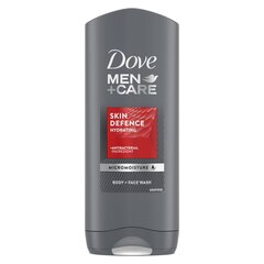 Dove Skin Defense meeste dušigeel, 6 x 400ml hind ja info | Dušigeelid, õlid | kaup24.ee