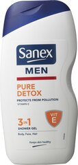 Sanex Purex 3in1 meessoost dušigeel, 500ml, 6 pakendikomplekti цена и информация | Масла, гели для душа | kaup24.ee