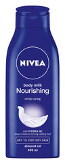 Nivea toitev kehapiim kuiva naha jaoks, 400 ml, 6 pakendikomplekti hind ja info | Kehakreemid, losjoonid | kaup24.ee