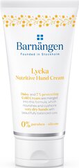 Baar Nangen Hand Cream Nutrititiiv, 75 ml, 3 pakendikomplekti hind ja info | Kehakreemid, losjoonid | kaup24.ee