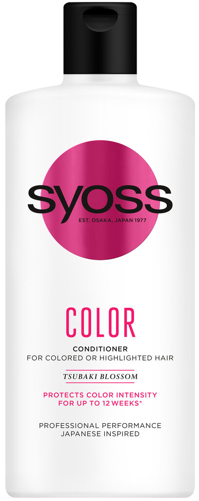 Syoss Color Balm 440ml, 6 pakendikomplekti hind ja info | Juuksepalsamid | kaup24.ee