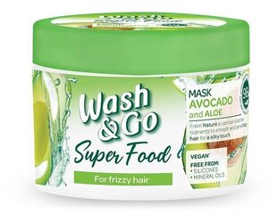 WASH&Go mask juustele avokaado ja aaloe, 300ml, 3 pakendikomplektiga hind ja info | Maskid, õlid, seerumid | kaup24.ee