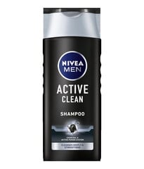 Мужчины Nivea Active Clean Men's Shampoo, 250 мл, 6 набор упаковки цена и информация | Шампуни | kaup24.ee