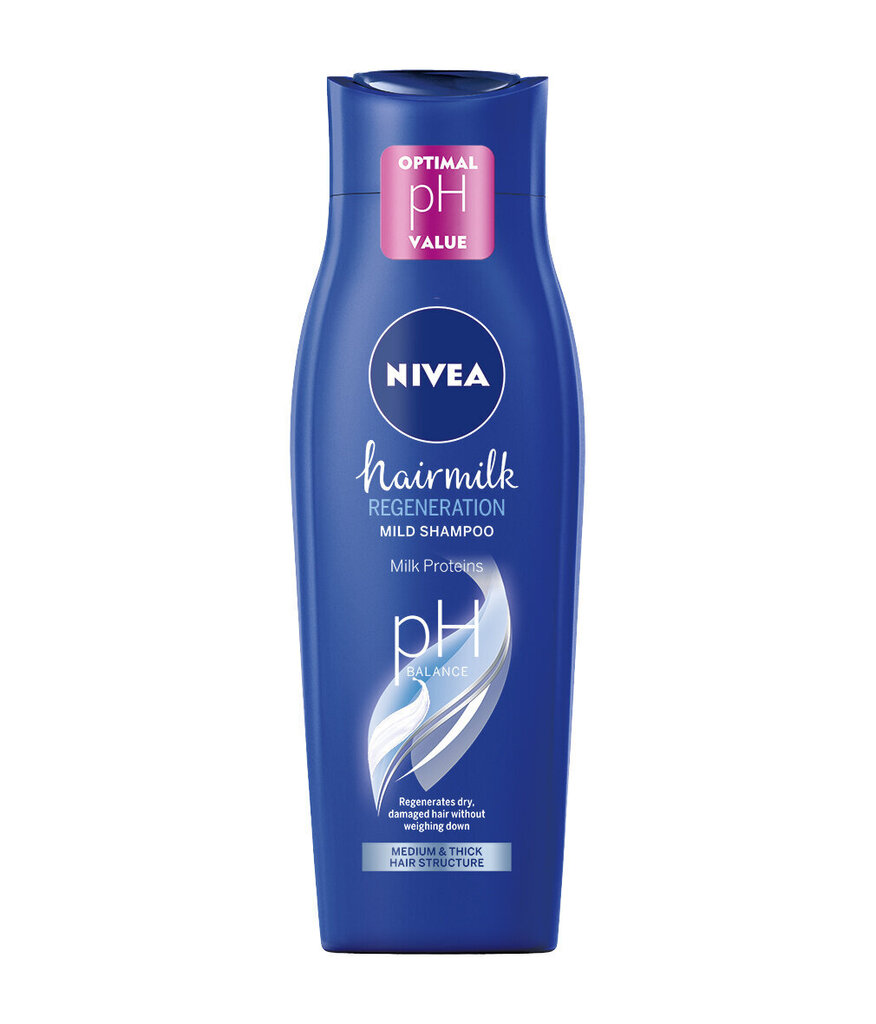 Nivea juuste piimašampoon tavalistele juustele 250 ml, 6 pakendikomplekti hind ja info | Šampoonid | kaup24.ee