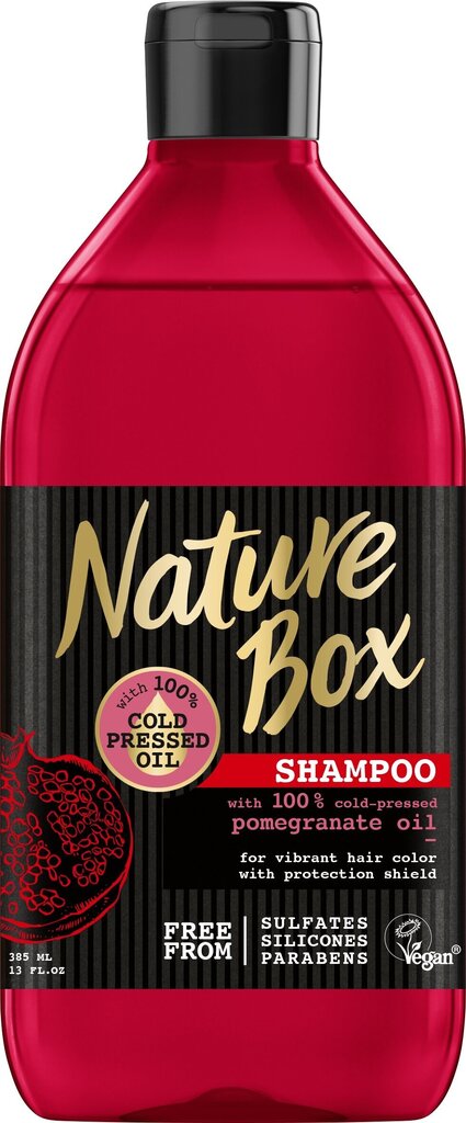 Looduskasti šampooni granaanat 385ml, 3 pakendikomplekti hind ja info | Šampoonid | kaup24.ee