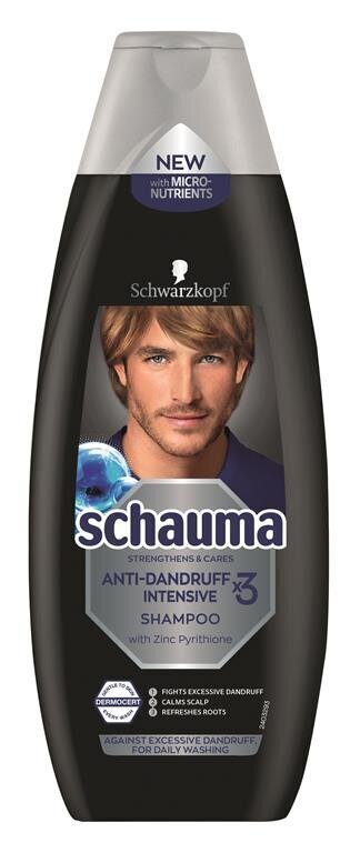 Schauma-vastane intensiivne šampoon, 400ml, 5 pakendikomplekti hind ja info | Šampoonid | kaup24.ee