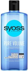 Syoss Pure Molume Shampoo 440ML, 6 набор упаковки цена и информация | Шампуни | kaup24.ee