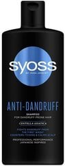 Syoss Anty-Granduff Shampoo 440 мл, 6 набор упаковки цена и информация | Шампуни | kaup24.ee