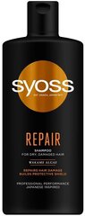 Syoss Repair Shampoo 440ML, 6 набор упаковки цена и информация | Шампуни | kaup24.ee