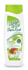 WASH&Go šampoon avokaado ja Aloevij, 400ml, 3 pakendikomplektiga цена и информация | Шампуни | kaup24.ee