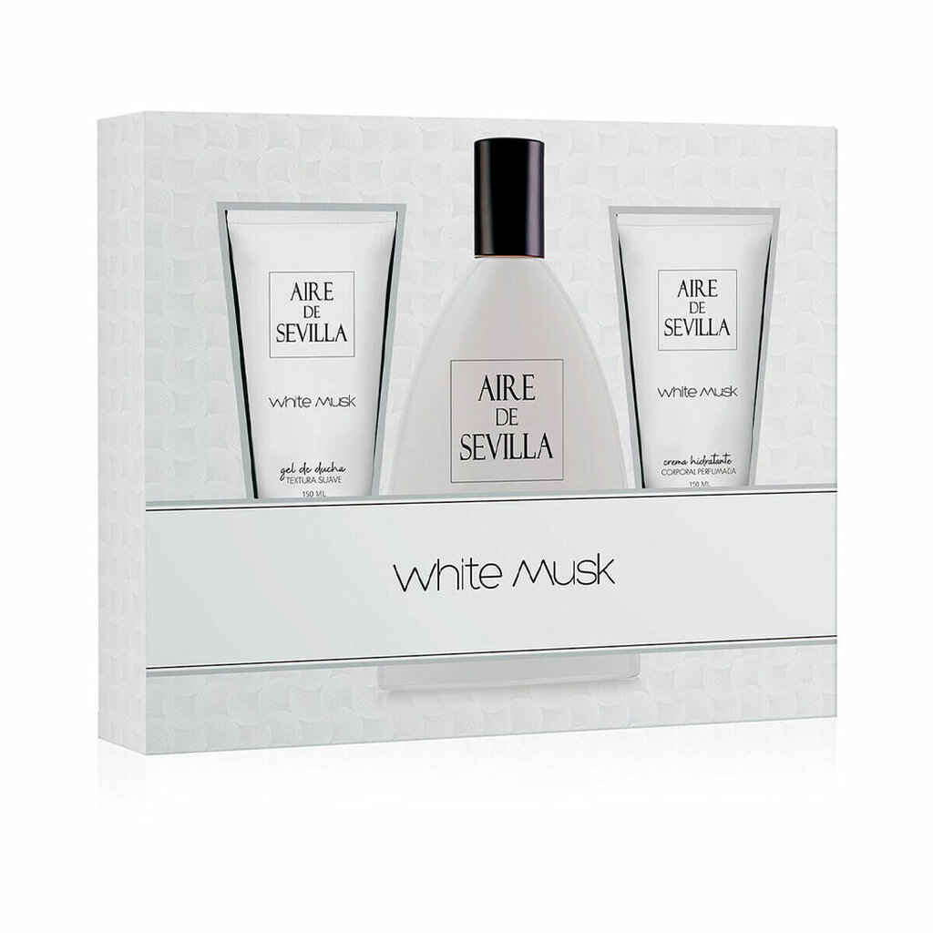 Naiste parfüümi komplekt Aire Sevilla White Musk 3 Tükid, osad hind ja info | Naiste parfüümid | kaup24.ee