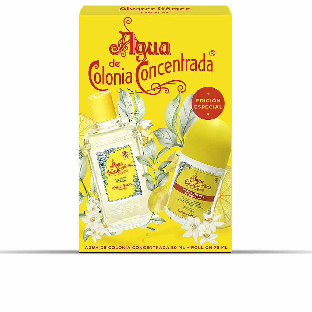 Unisex parfüümi komplekt Alvarez Gomez Agua de Colonia Concentrada 2 Tükid, osad hind ja info | Naiste parfüümid | kaup24.ee