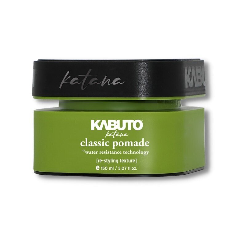 Kabuto Katana Classic Pomade kreemjas juukseid modelleeriv pasta, 150ml hind ja info | Viimistlusvahendid juustele | kaup24.ee