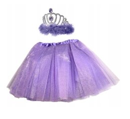 Костюм принцессы, фиолетовый цена и информация | Карнавальные костюмы | kaup24.ee