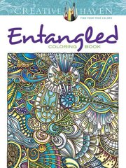 Creative Haven Entangled Coloring Book цена и информация | Книги для малышей | kaup24.ee