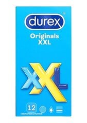 Kondoomid Durex Originals XXL 12 tk hind ja info | Kondoomid | kaup24.ee