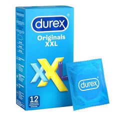 Kondoomid Durex Originals XXL 12 tk цена и информация | Презервативы | kaup24.ee