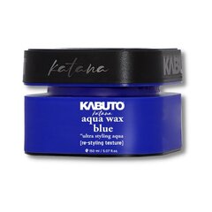 Juuksekujundusvaha Kabuto Katana Aqua Wax Blue Ultra Styling, 150ml hind ja info | Viimistlusvahendid juustele | kaup24.ee