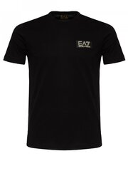 Мужская футболка EA7 280545904, черная цена и информация | Мужские футболки | kaup24.ee