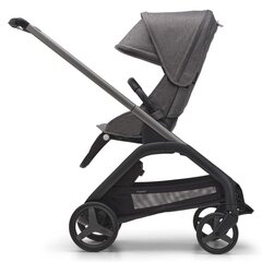 Bugaboo Dragonfly lapsevanker, Graphite/Grey Melange-Grey Melange hind ja info | Vankrid, jalutuskärud | kaup24.ee