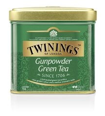 Rohelise tee Gunpowder Twinings 100g, 6 pakendit цена и информация | Чай | kaup24.ee