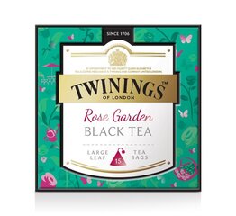 Must tee Rose Gardenis Twinings, kottidena, 15 pakki hind ja info | Tee | kaup24.ee