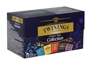 Must tee Black Tea Set Classic Collection Twinings, 20x2g, 40, 4 pakendit цена и информация | Чай | kaup24.ee