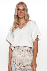 Блузка женская Makadamia, белая цена и информация | Женские блузки, рубашки | kaup24.ee