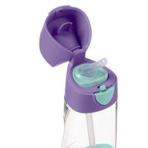 Tritan joogipudel lastele - lilla pop 450 ml hind ja info | Lutipudelid ja aksessuaarid | kaup24.ee