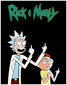 Maalimiskomplekt numbrite järgi Rick and Morty 30x40 hind ja info | Maalid numbri järgi | kaup24.ee