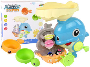 Игрушка для ванной Lean Toys Funny Dolphin цена и информация | Drewniana Wieża Piramida Kura Nakładanie Kolorowych Kwadratów LD-15 15276 | kaup24.ee