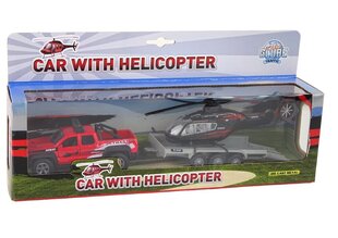 Maastur koos helikopteri haagisega 520249 hind ja info | Poiste mänguasjad | kaup24.ee
