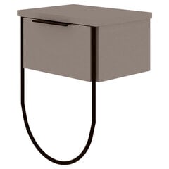 Ночной столик Selsey Norre, коричневый цена и информация | Прикроватные тумбочки | kaup24.ee