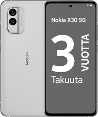 Nokia X30 5G 6/128GB Ice White цена и информация | Мобильные телефоны | kaup24.ee