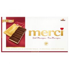 Шоколадная Merci Fine Marzipan 112 G. 15 шт. в пакете цена и информация | Сладости | kaup24.ee