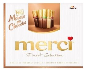 Kommikarp Merci Mousse 210 g, 2 pakendit hind ja info | Maiustused | kaup24.ee