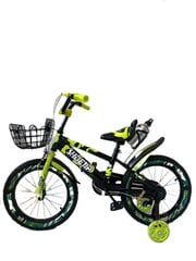 Детский велосипед Shbejia 16'', зелено-черный цена и информация | Велосипеды | kaup24.ee