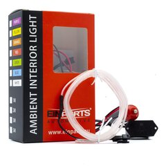 EinParts LED valgusriba auto kaunistamiseks 12V - pikkus 1M, värvus Valge hind ja info | Auto salongitarvikud | kaup24.ee