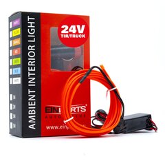 EinParts LED valgusriba auto kaunistamiseks 24V - pikkus 2M, värvus Punane hind ja info | Auto salongitarvikud | kaup24.ee