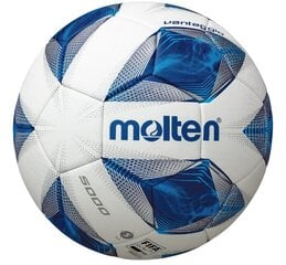 Football ball for competition MOLTEN F5A5000  PU size 5 цена и информация | Molten Футбольный мяч. | kaup24.ee