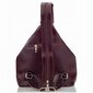 Elegantne naiste seljakott Burgundia nahast Belveder hind ja info | Naiste käekotid | kaup24.ee
