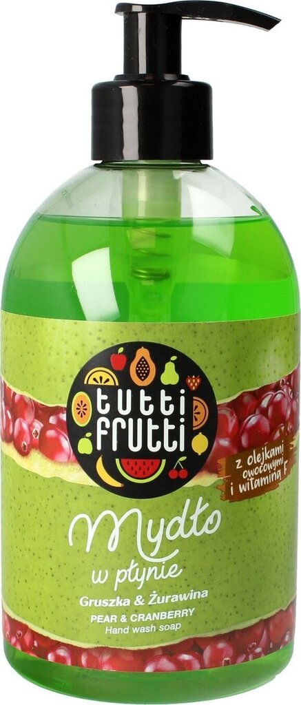 Vedelseep Farmona Tutti Frutti Pear & Cranberry, 500ml цена и информация | Seebid | kaup24.ee