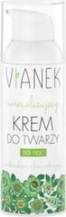 Успокаивающий ночной крем для лица Vianek, 50 мл цена и информация | Кремы для лица | kaup24.ee