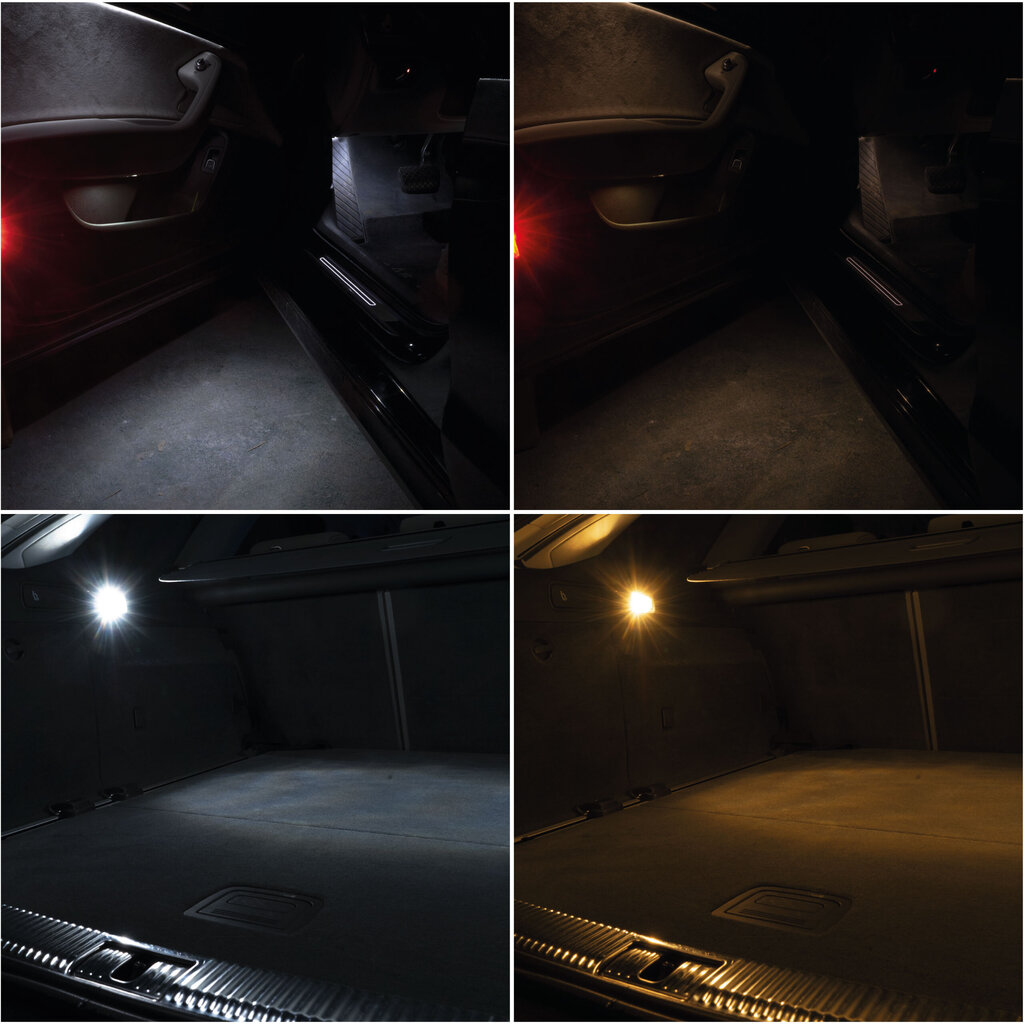 Mazda 6 I - LED salongi valgustuse pirnide komplekt 5500K Külm valge hind ja info | Autopirnid | kaup24.ee