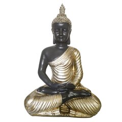 Dekoratiivkuju DKD Home Decor Must Kuldne Buddha hind ja info | Sisustuselemendid | kaup24.ee
