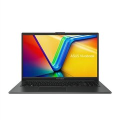 Asus Vivobook Go 15 OLED (E1504FA-L1252W) AMD Ryzen 3 7320U 8GB 512SSD AMD Radeon Graphics W11H Black цена и информация | Ноутбуки | kaup24.ee