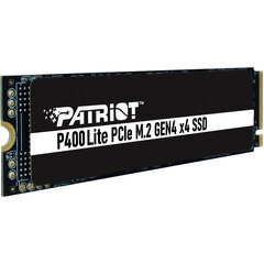 Patriot P400 Lite (P400LP500GM28H), 500GB, M.2 2280 цена и информация | Внутренние жёсткие диски (HDD, SSD, Hybrid) | kaup24.ee