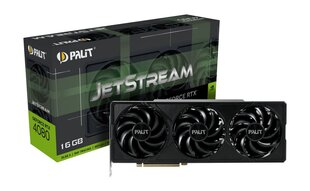 Palit GeForce RTX 4080 16 ГБ GDDR6X JetStream (NED4080019T2-1032J) цена и информация | Видеокарты | kaup24.ee