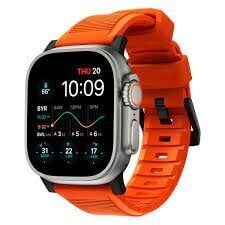 Nomad Rugged Band Ultra Apple Watch 42/44/45/49 mm, Orange цена и информация | Аксессуары для смарт-часов и браслетов | kaup24.ee