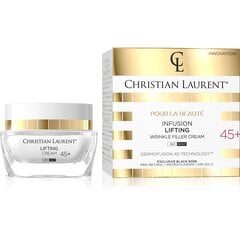 Näokreem kortsudevastane kreem Christian Laurent Pour La Beauté Luxury Infusion 45+ 50ml цена и информация | Кремы для лица | kaup24.ee